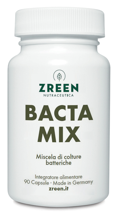 Zreen (Ex Natugena) Zreen Natugena Bacta Mix Fermenti Lattici Per Flora Intestinale 90 Capsule - Immagine 3