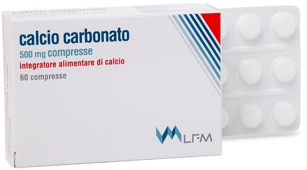 CALCIO CARB VM 60CPR 500MG