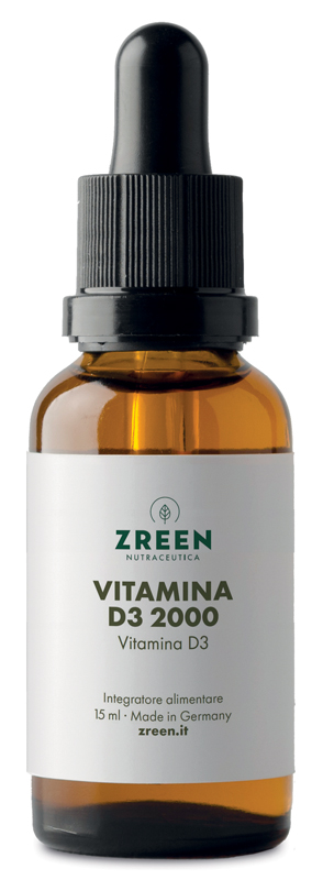 Zreen Vitamina D3 2000 - Integratore per le funzioni dell'organismo 15 ml - Immagine 5