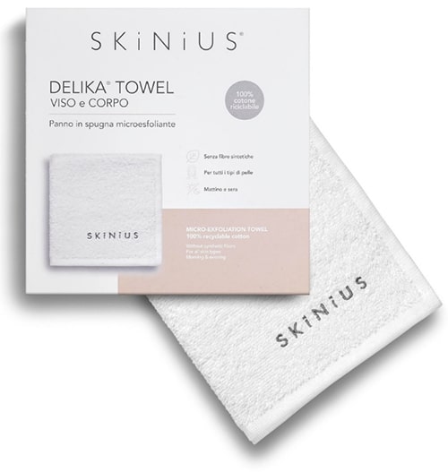 Skinius Panno Struccante Delika Viso Towel In Cotone 100% - Immagine 3