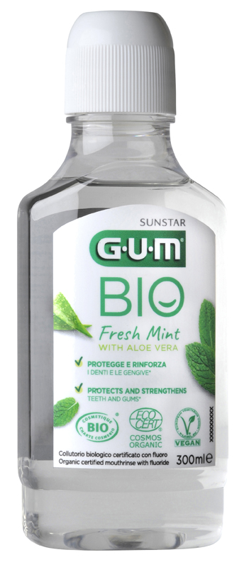 Gum BIO Fresh Mint Con Aloe Vera Collutorio 300ml - Immagine 7