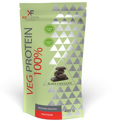VEG PROTEIN100% BLACK CHOC480G