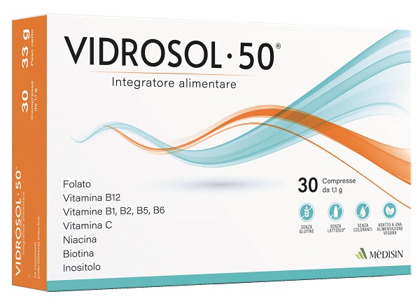 VIDROSOL 50 30CPR