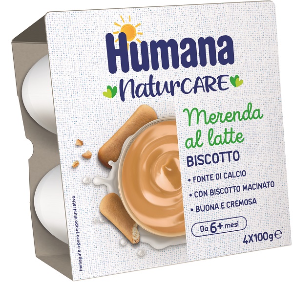 HUMANA MERENDA BISCOTTO 4PZ