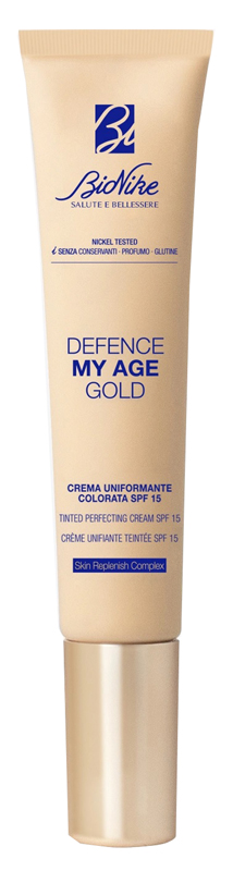 DEFENCE MY AGE GOLD CRE UNIFORM.