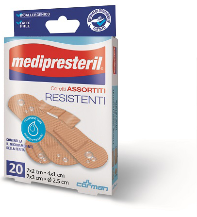 Medipresteril Presteril Cerotti Resistenti Assortiti 4 F.ti 20 Pz Cerotto - Immagine 6