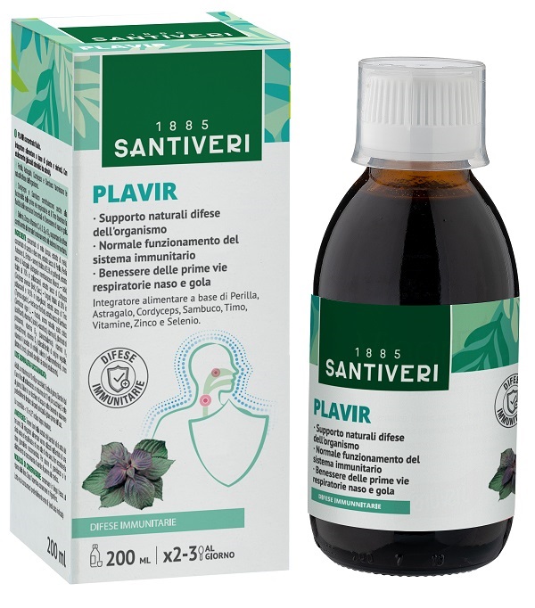 Santiveri Nero Integratore Plavir Difese Immunitarie, Flacone 200Ml - Immagine 4
