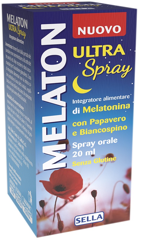 Melaton Ultra Spray 20 ml - Integratore per favorire il sonno - Immagine 3