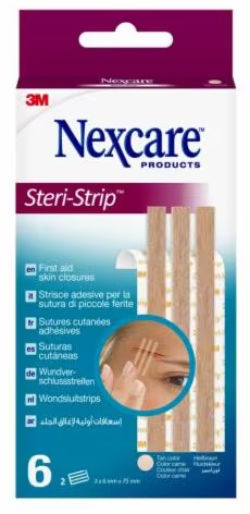 STERI STRIP SKIN 6X75MM 6STR