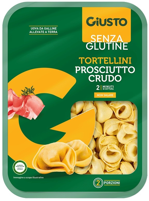 GIUSTO S/G TORTELLINI PR CRUDO