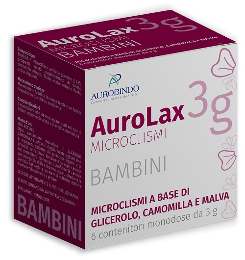 AUROLAX MICROCLISMI BAMBINI 6P