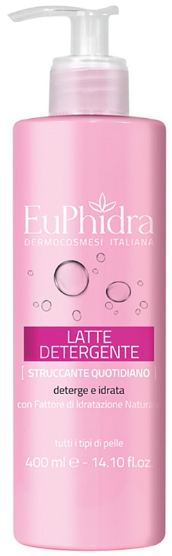 Euphidra Latte Detergente Struccante Quotidiano 400 Ml - Immagine 8