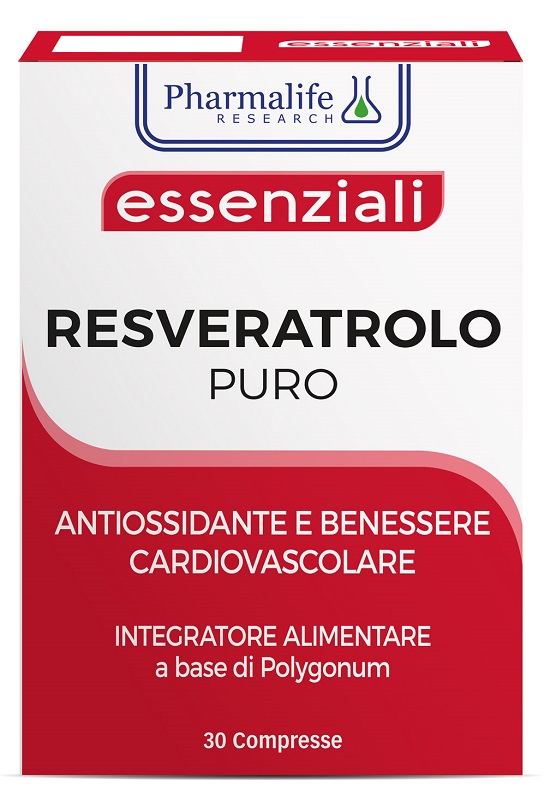 Pharmalife Research Resveratolo Puro Per Antiossidante E Supporto Cardiovascolare 30 Compresse - Immagine 5