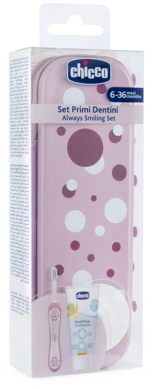 CHI SET DENTALE 6M+ ROSA