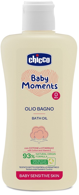 Chicco Trasparente Cura Del Corpo Bebè, Olio Da Bagno 0M+ Olio - Immagine 10