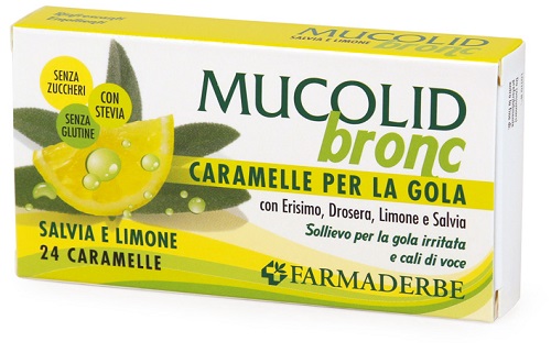 MUCOLID BRONC 24CARAMELLE SALVIA