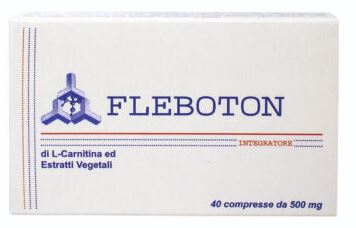 FLEBOTON INTEGRAT 40CPR 500MG