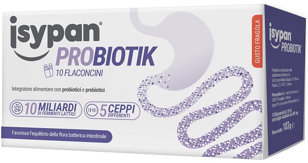 Isypan Probiotik Fermenti Lattici 10 Flaconcini 10X10 Ml Bevibili Bambino - Immagine 5