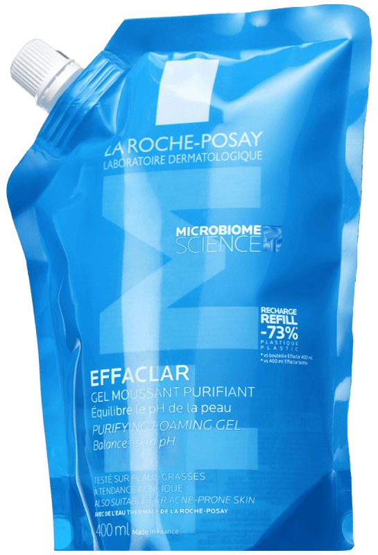 La Roche Posay-Phas (L'oreal) Effaclar Gel Det.refill*400Ml - Immagine 9