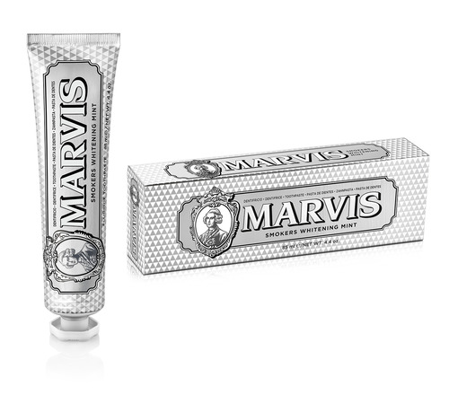 Marvis Dentifricio Smokers Whitening Mint 85 Ml - Immagine 5