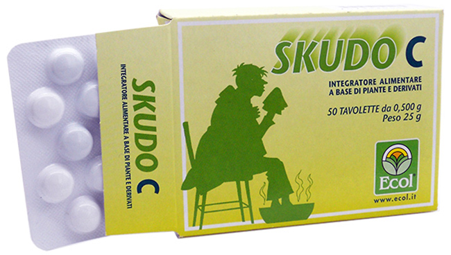 SKUDO C 50 TAVOLETTE 500 MG