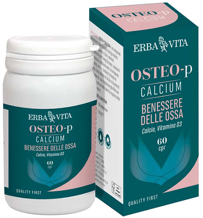 Osteo-P Calcium 60 Compresse - Integratore Per Le Ossa - Immagine 7