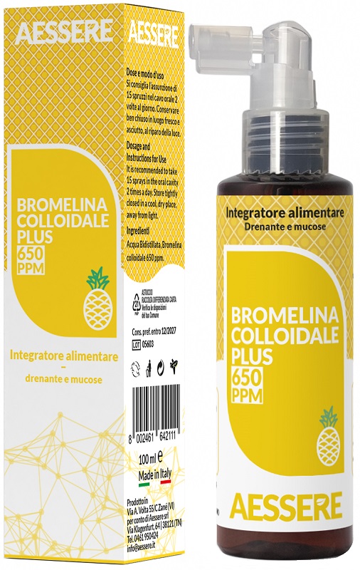 BROMELINA COLLOIDALE PLUS 650