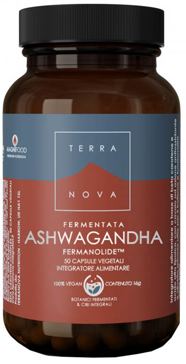 Terranova Ashwagandha Fermentata Integratore Per Ansia E Stress 50 Capsule - Immagine 3