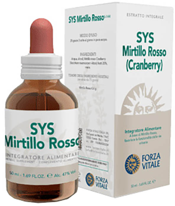 SYS MIRTILLO ROSSO GOCCE 50ML