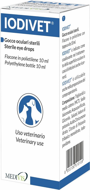 Medivis Srl Iodivet Soluzione Oftalmica 10 Ml - Immagine 5