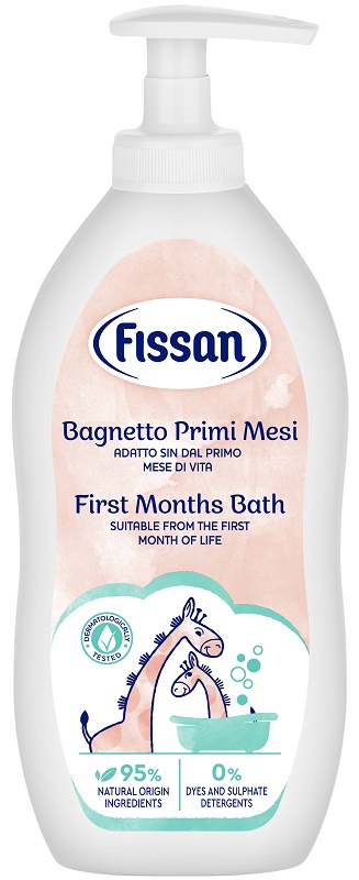 FISSAN Bagnetto Primi Mesi - Bagnoschiuma Delicato Idratante pH Fisiologico per Neonati e Bambini 400 ml - Immagine 8