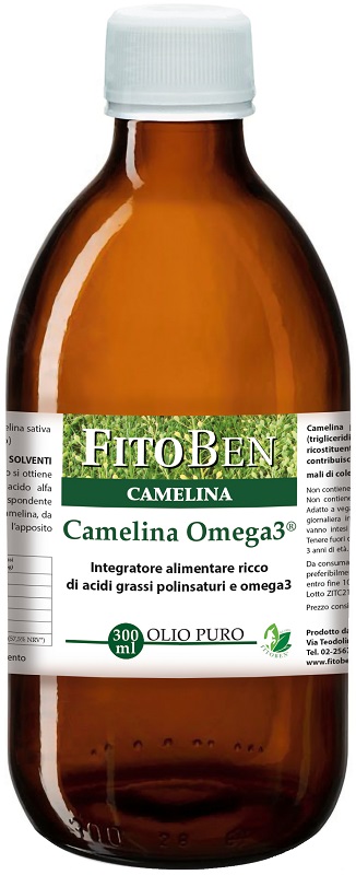 Fitoben Integratore Camelina Omega 3 Olio Puro, 300Ml - Immagine 2