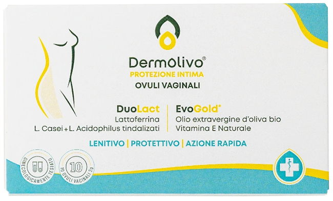 Dermolivo ovuli vaginali 10pz - Immagine 4