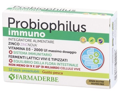 PROBIOPHILUS IMMUNO 12STICKPAC