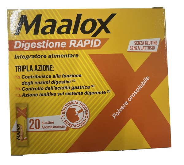 MAALOX DIGESTIONE RAPID 20BST