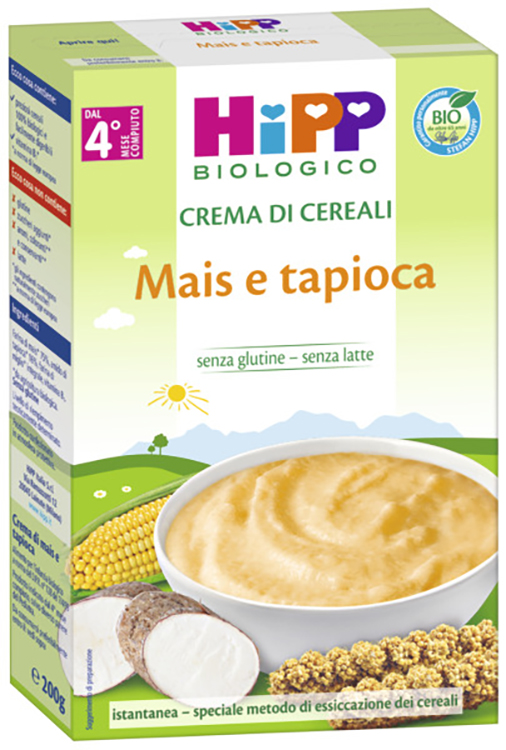 HIPP BIO CREMA CEREALI MAIS/TA