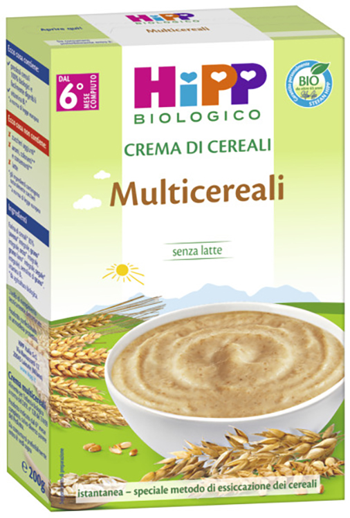 HIPP BIO CREMA CEREALI MULTICE