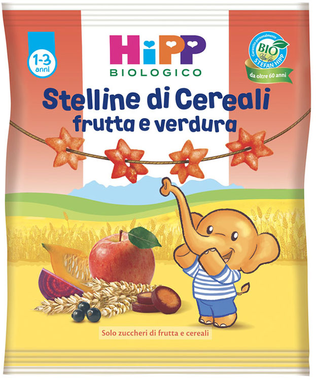 HIPP BIO STELLINE FRUT VERDURA