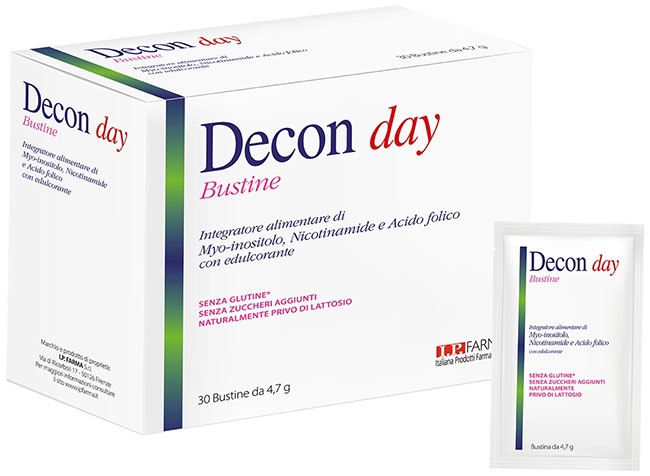 Biodue Decon Day Integratore Myo-Inositolo E Acido Folico 30 Bustine - Immagine 5