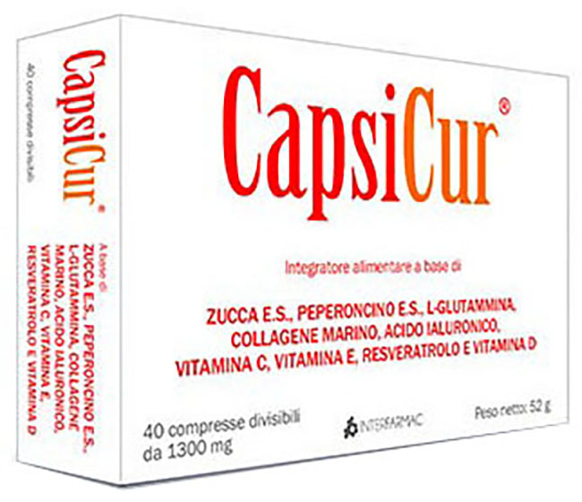 CAPSICUR 40 COMPRESSE