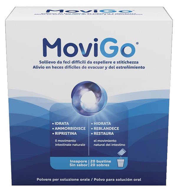 MoviGo - Dispositivo Medico Trattamento Stitichezza 20 bustine - Immagine 4