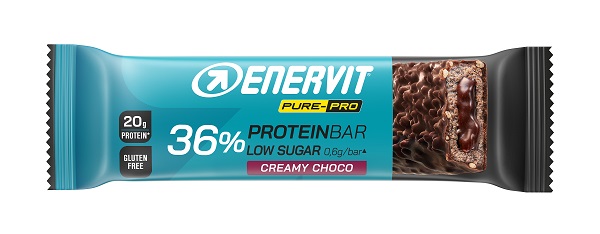 Enervit Pure-Pro 36% Protein Bar Creamy Choco - Risparmia Il 10% Con Codice: Enervit1026 55 G Barretta - Immagine 4
