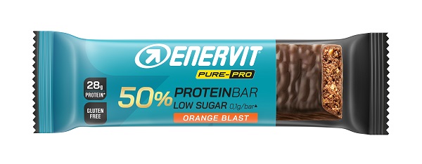 Enervit Pure Pro 50% Protein Bar Barretta Proteica Arancia 55 G - Immagine 5