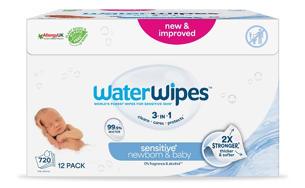 Waterwipes Sensitive Neonati E Bambini Salviettine 12 Pacchi Da 60 Pezzi - Immagine 6