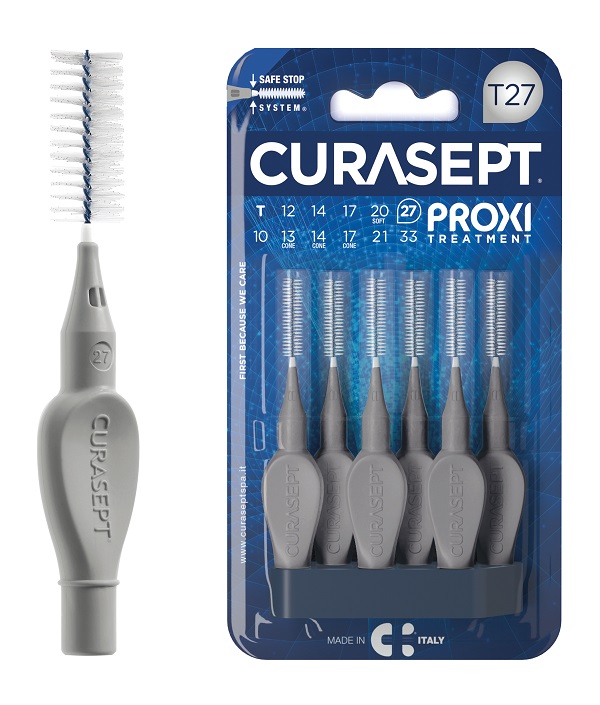 Curasept Proxi T27 Grigio/Grey 6 Pezzi - Immagine 3