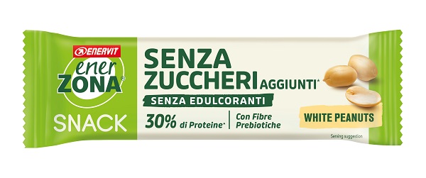 Enervit - EnerZona Snack Senza Zuccheri Arachidi Cioccolato Bianco 33gr con 30% - Immagine 6