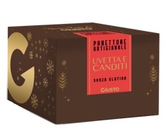 GIUSTO PANETTONE UVET/CAND 600G