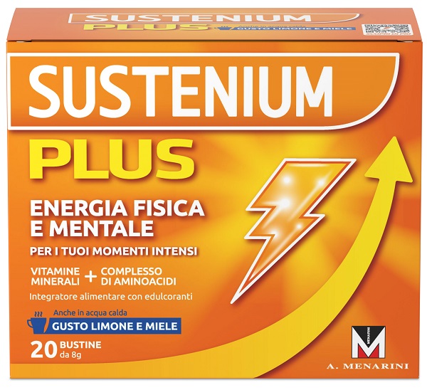 Menarini Sustenium Plus Bustine Gusto Limone E Miele 160 G Polvere Per Soluzione Orale Bambino - Immagine 8