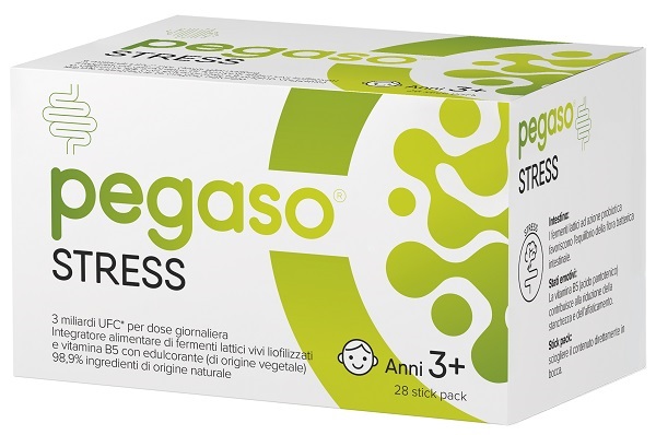 Schwabe Pharma Integratore Pegaso Stress Fermenti Lattici E B5, 28 Stick - Immagine 4