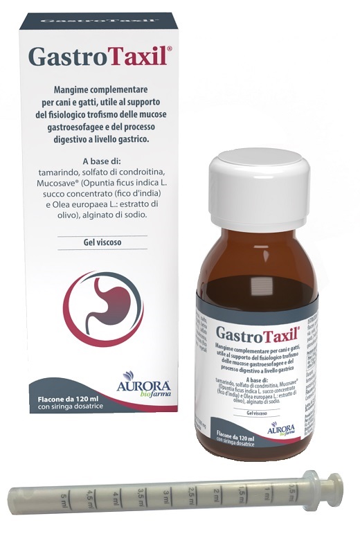 Gastrotaxil Mangime Complementare Cani Gatti per Digestione 120ml - Aurora Biofarma